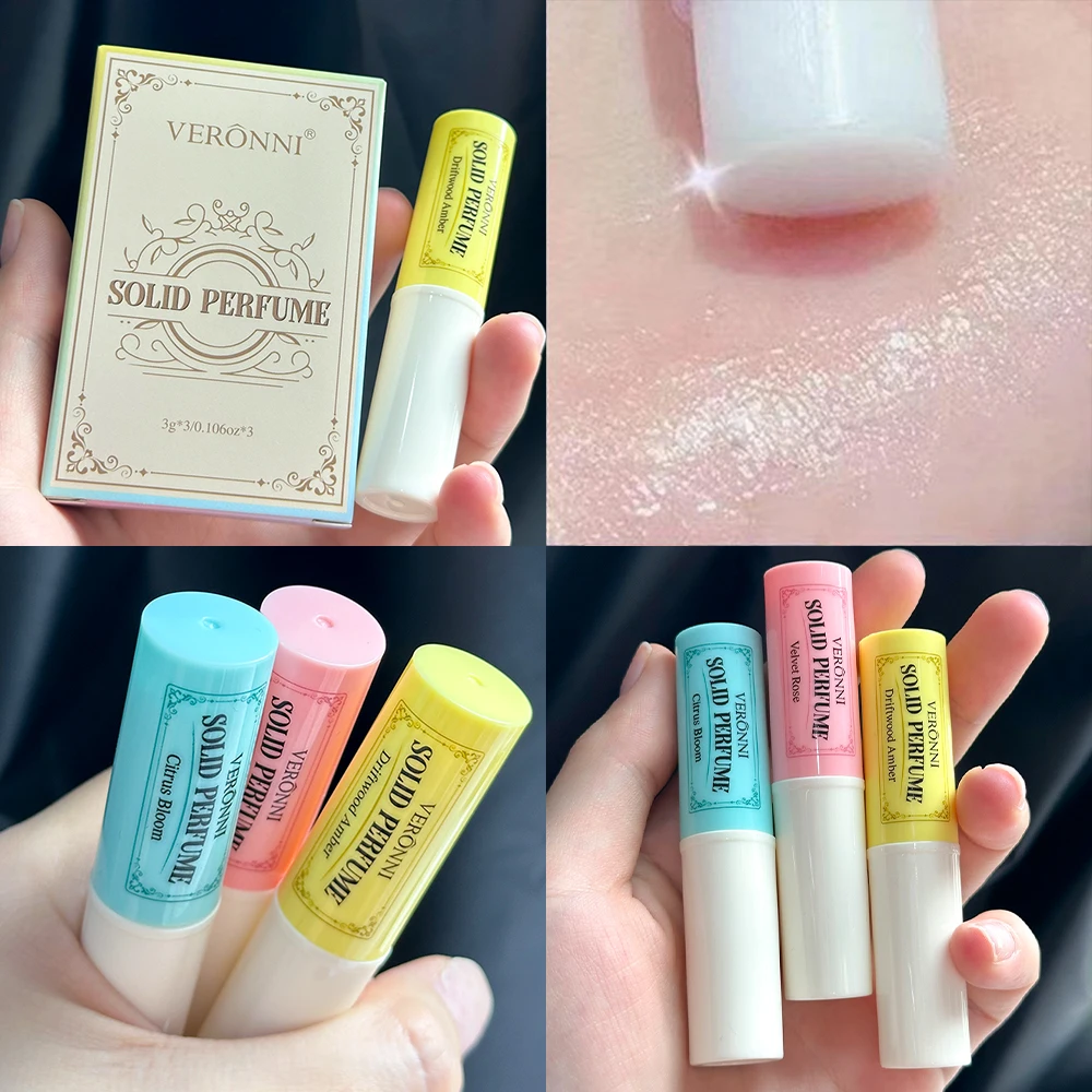 Set de 3 Perfumes Sólidos en Bálsamo – Portátil y sin Alcohol - Imagen 3