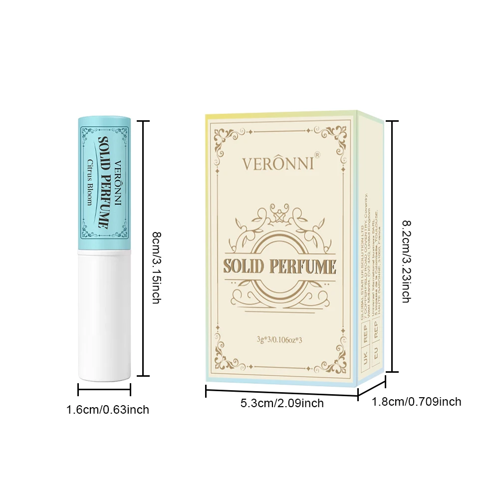 Set de 3 Perfumes Sólidos en Bálsamo – Portátil y sin Alcohol - Imagen 6