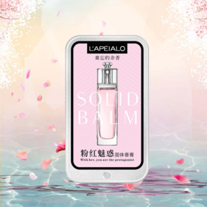 Perfume Sólido con Feromonas en Bálsamo – Fragancia Floral para Mujer