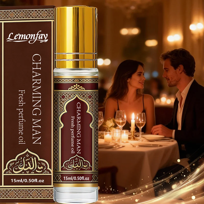 Aceite de Perfume Árabe para Hombre 15 ml – Roll-On Fresco sin Alcohol - Imagen 3
