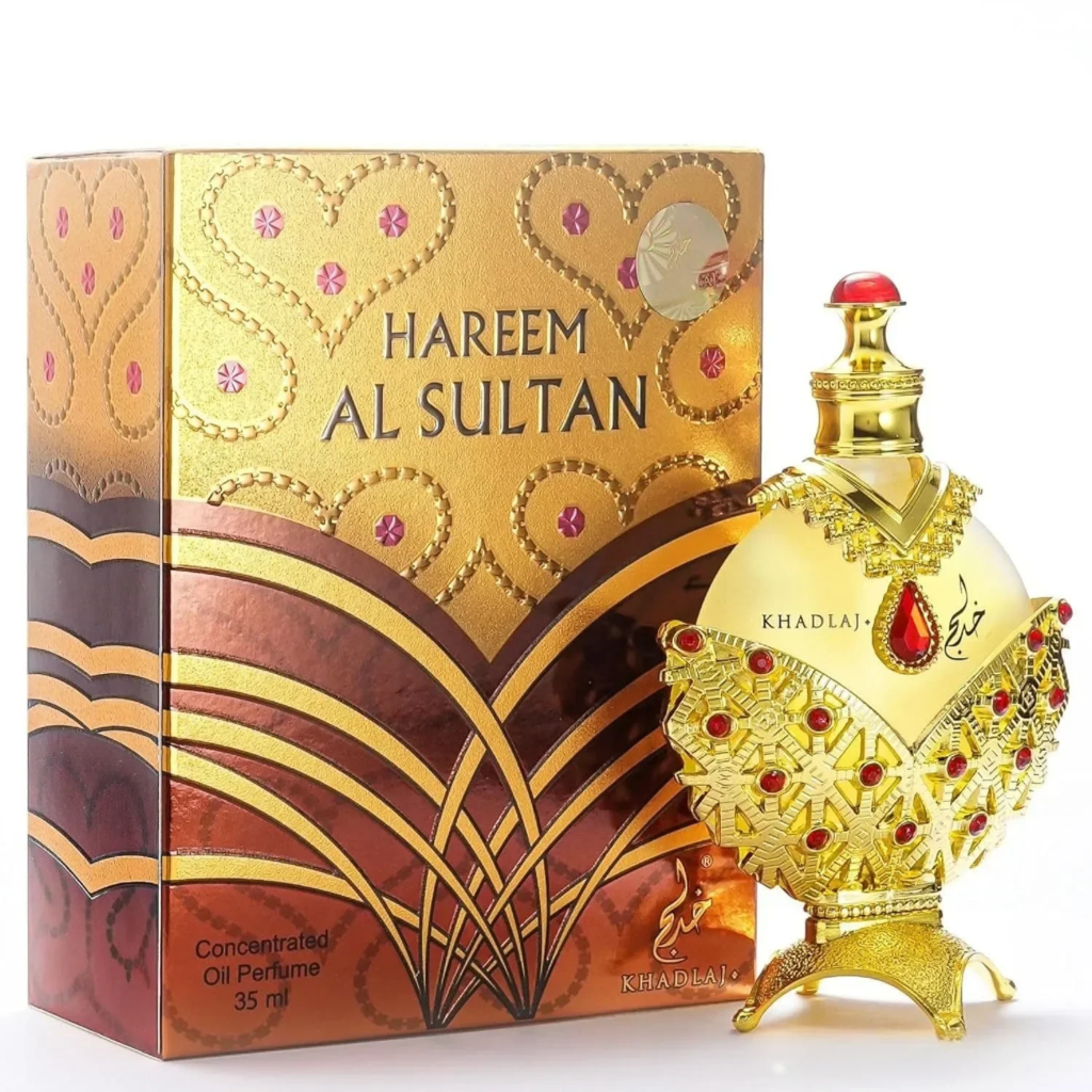 Hareem Al Sultan Gold 35 ml - aceite de perfume árabe concentrado, sin alcohol - Imagen 2
