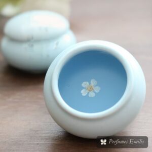 Bálsamo de Perfume en Frasco de Porcelana – Aroma Oriental
