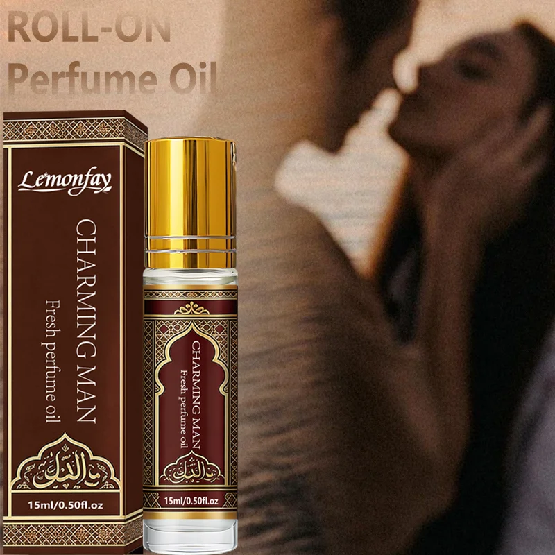 Aceite de Perfume Árabe para Hombre 15 ml – Roll-On Fresco sin Alcohol - Imagen 5