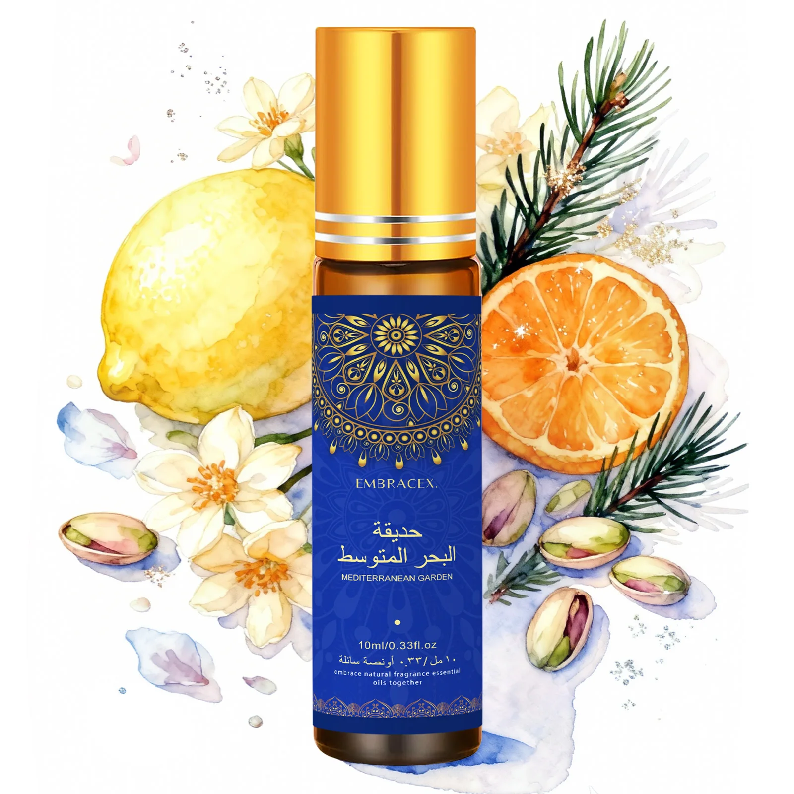 Set de 8 Aceites de Perfume Árabe 10 ml – Roll-On sin Alcohol - Imagen 10
